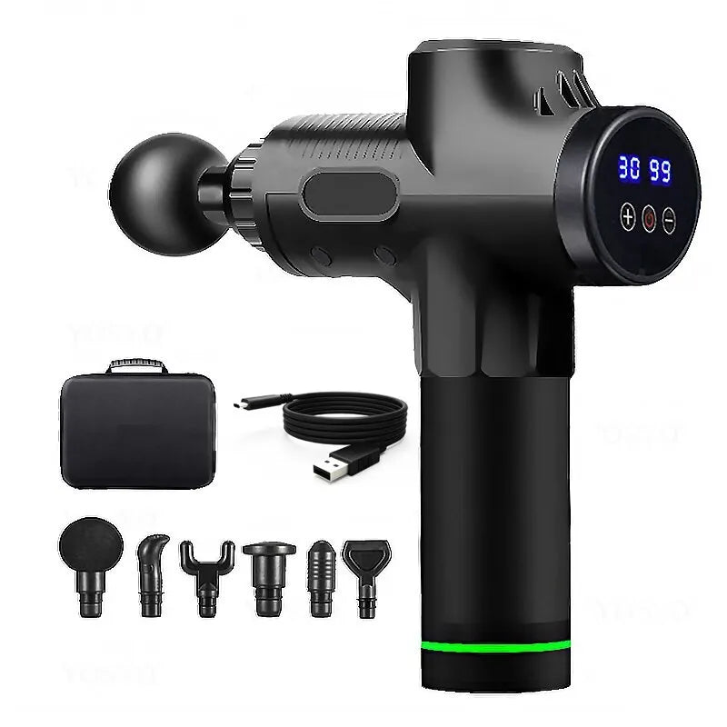 Electric Percussion Pistol Massager Gun